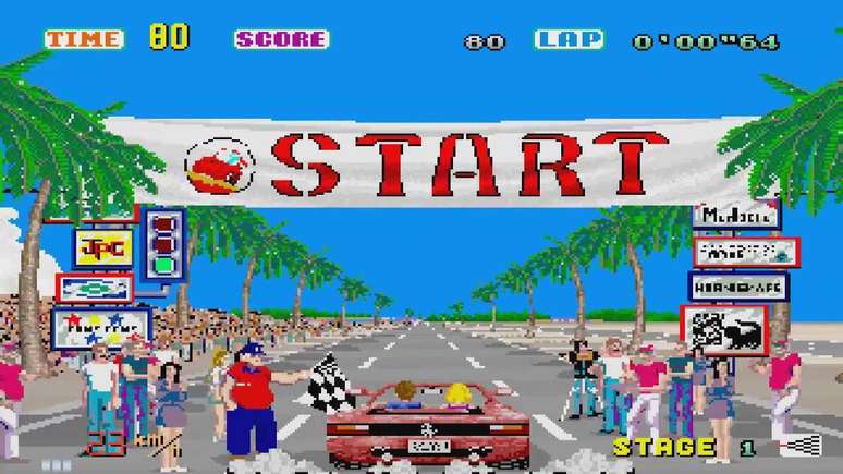 Jogo de corrida de 1986 foi criado por Yu Suzuki e a Sega-AM2 para o mercado de arcades.