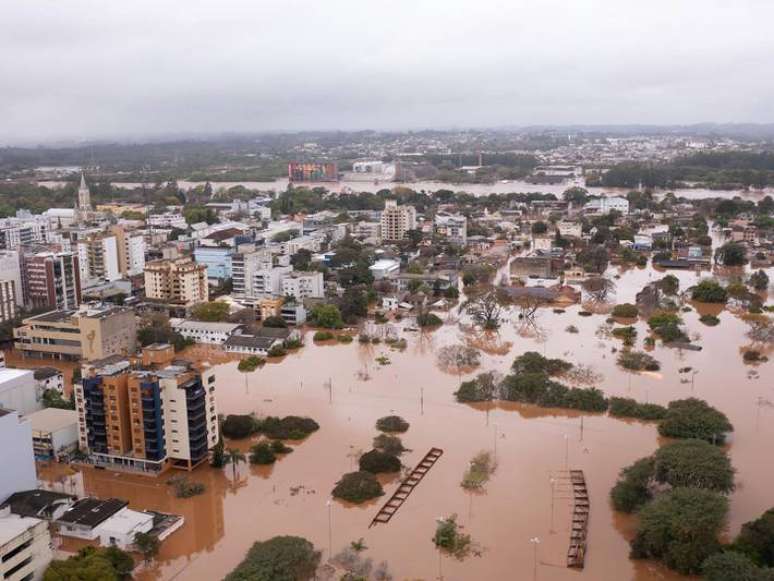 O Vale do Taquari, no RS, teve a segunda maior enchente de sua história neste ano