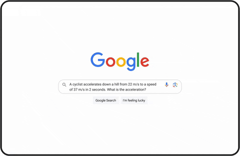 Busca do Google consegue resolver exercícios para você (Imagem: Reprodução/Canaltech)