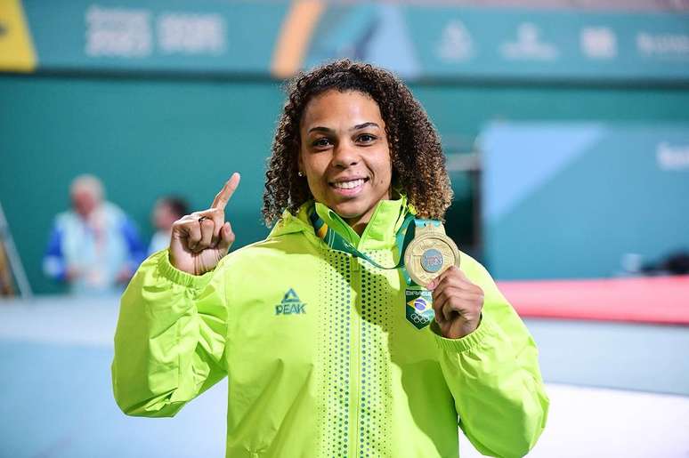 Samanta Soares conquista o ouro no Pan-Americano de Santiago 2023