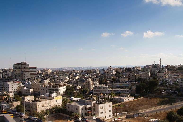Ramallah é a capital de facto da Cisjordânia