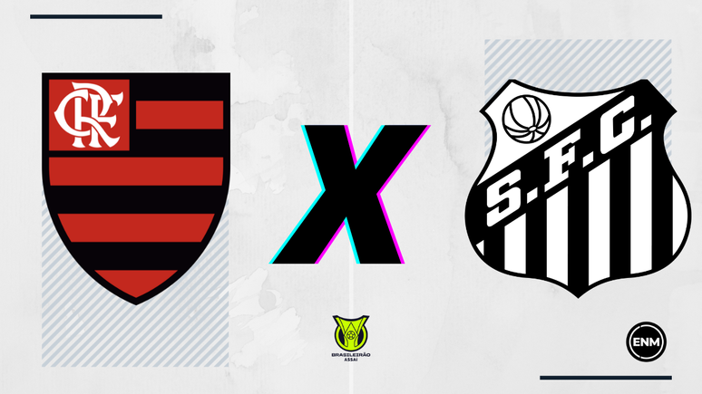 Flamengo x Santos: onde assistir, horário, escalações e arbitragem