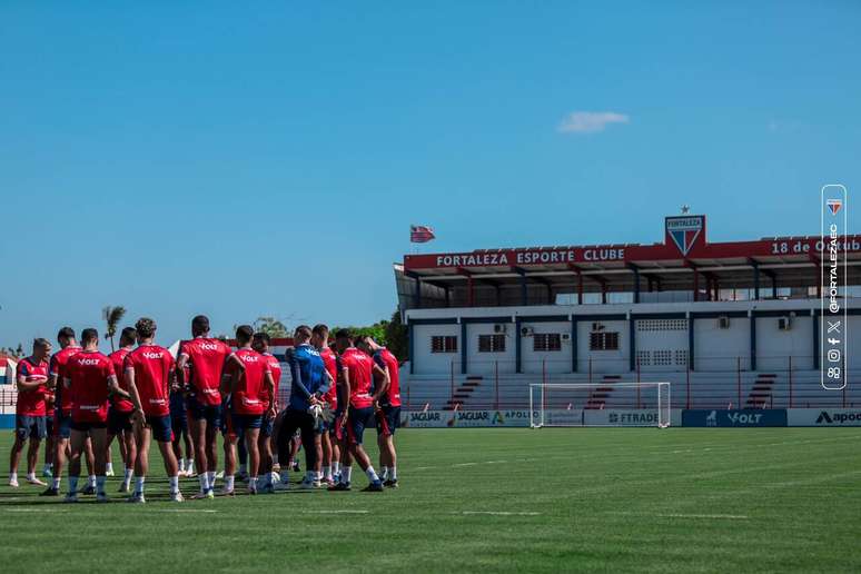 Fortaleza encerrou em seu CT, nesta ter&ccedil;a, os treinos para o jogo com o Atl&eacute;tico &ndash;