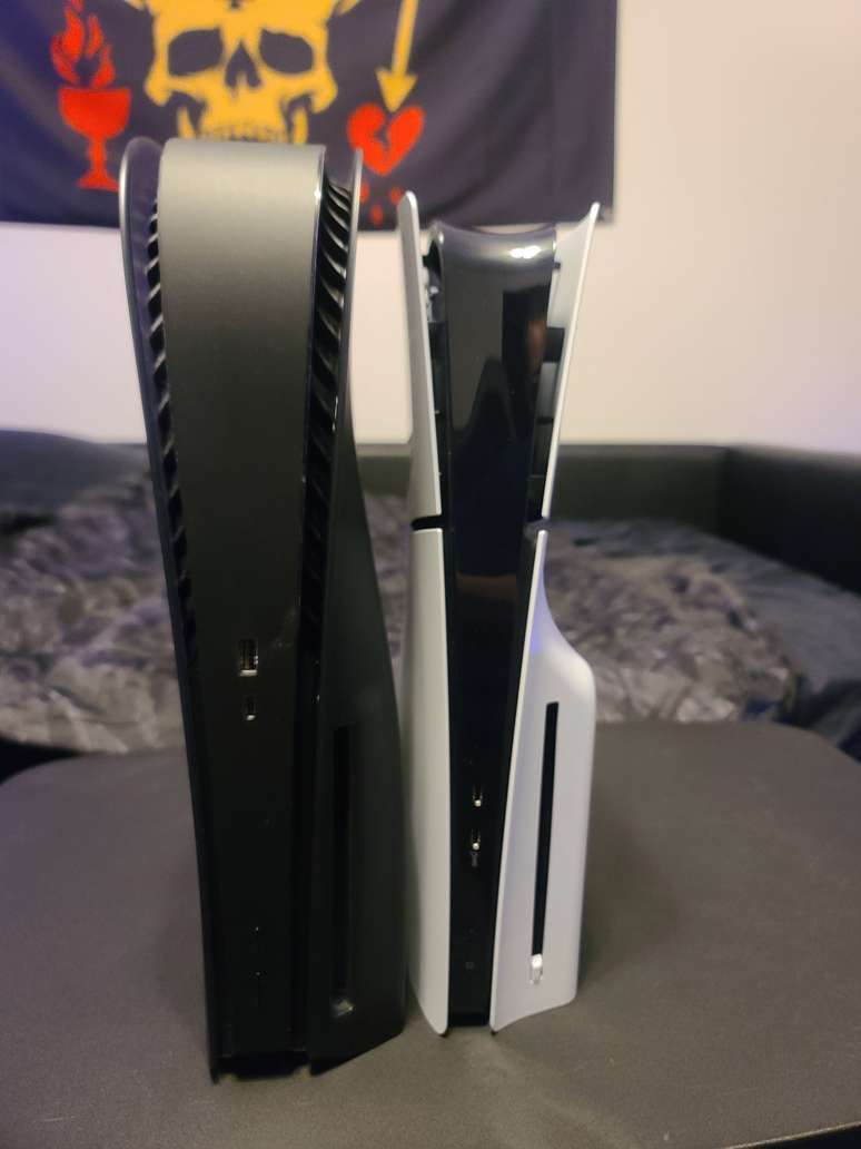 PS5 Slim: veja fotos comparando tamanho com modelo original