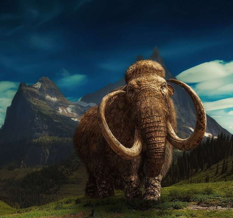 Os mamutes-lanosos foram extintos há alguns milhares de anos por mudanças climáticas, caça humana e endogamia, mas há quem queria trazê-los de volta à vida com pesquisas genéticas (Imagem: Superemelka/Pixabay)