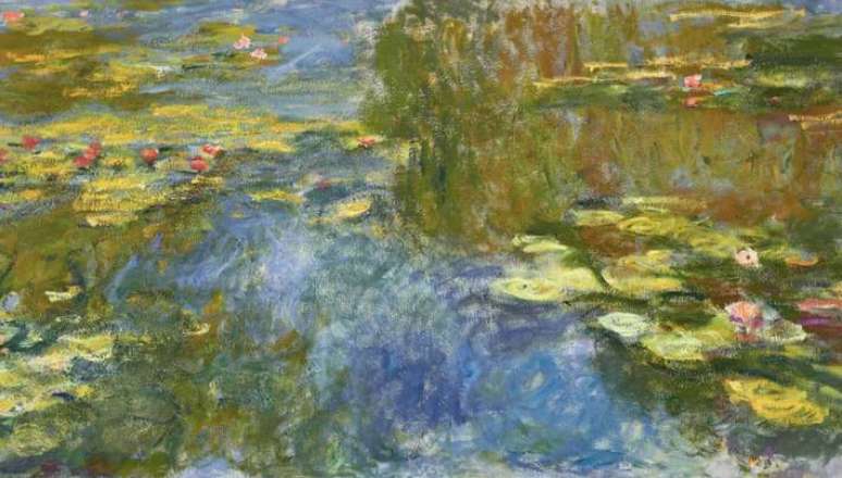 Le bassin aux nymph&eacute;as, de Claude Monet