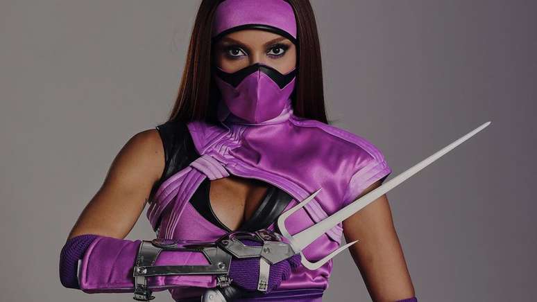 Anitta se inspirou em Mortal Kombat para fantasia de Halloween neste ano