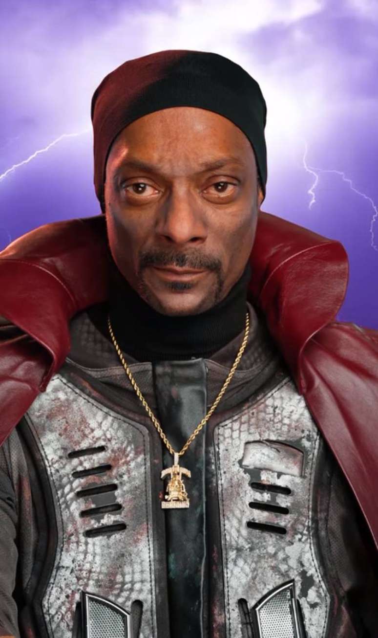 Dungeon Master, personagem que utiliza a imagem de Snoop Dogg.