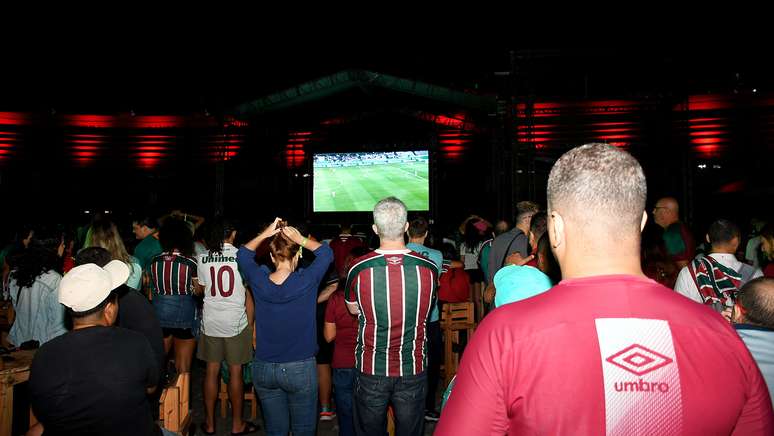 Torceodores poderão assistir final na Cinelândia (FOTO: MAILSON SANTANA/FLUMINENSE FC)