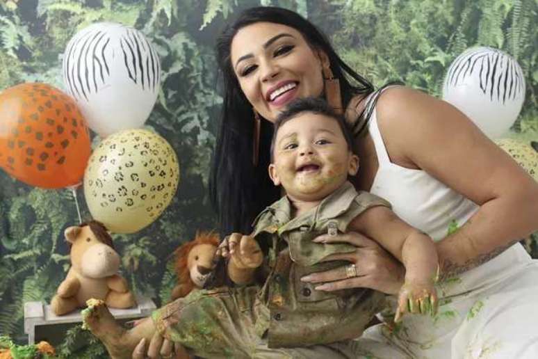Jenny Miranda and Enrico (Playback/Instagram) Jenny Miranda and Enrico (Playback/Instagram)