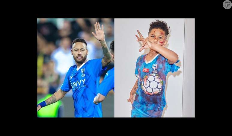 Neymar becomes the theme of Kim Kardashian’s son’s Halloween costume and the web jokes: ‘Liberation dress’