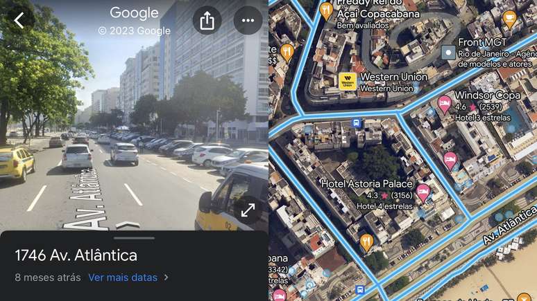 Voc&ecirc; pode conferir o mapa 3D de um local atrav&eacute;s dos apps de navega&ccedil;&atilde;o