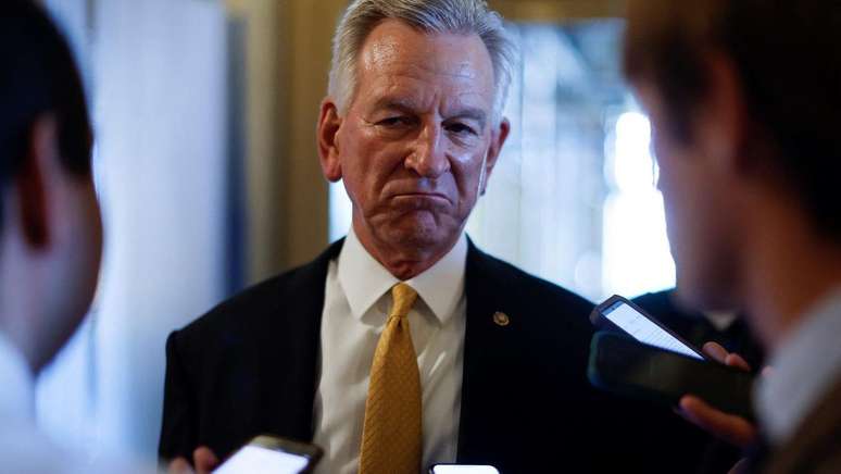 Alabama Republican Senator Tommy Tuberville tried to block military nominations to protest the Pentagon's abortion policy Alabama Republican Senator Tommy Tuberville tried to block military nominations to protest the Pentagon's abortion policy