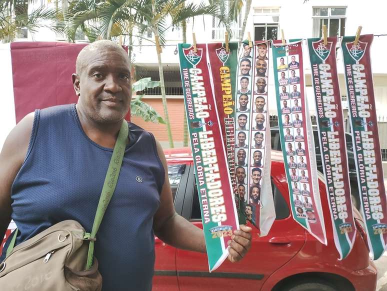 O &ldquo;vendedor profissional&rdquo; Marcelo Henrique de Oliveira nas Laranjeiras &ndash;