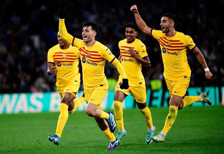 Barcelona vence com gol no finalzinho –