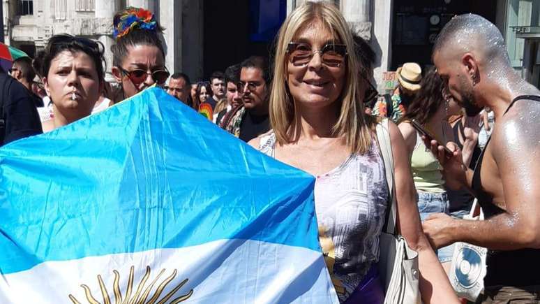 Carla Fabiana Gutiérrez é militante do movimento travestis/trans na Argentina