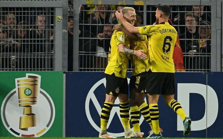 A tabela de classificação da Bundesliga após a vitória do Borussia