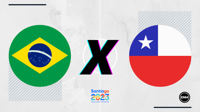Chile 1 x 1 Brasil  Jogos Pan-Americanos - Futebol masculino