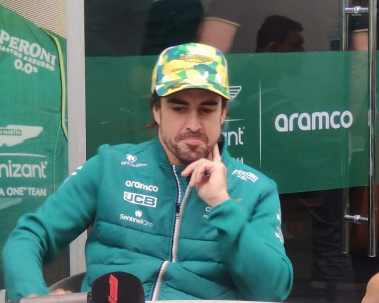 Fernando Alonso, hoje as Aston Martin, venceu o GP de Singapura de 2008.