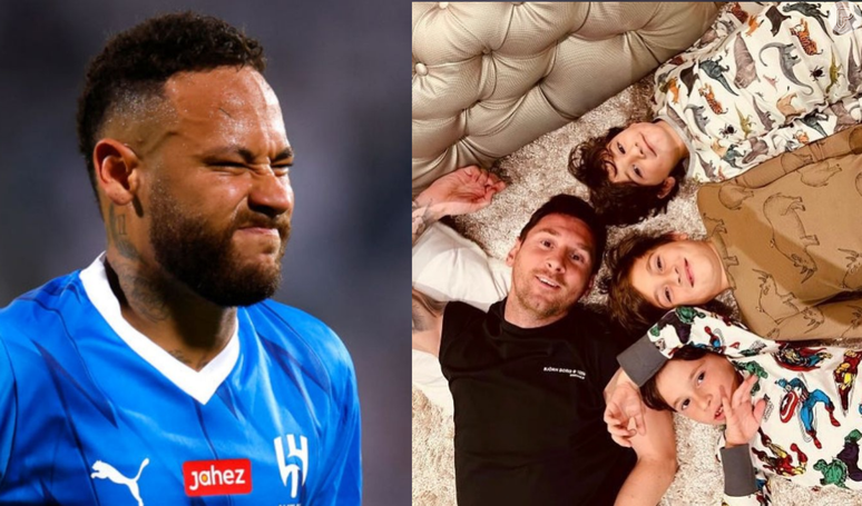Photos of Messi with his children draw criticism of Neymar after controversial week: ‘Learn to be a man’.  Understand!
