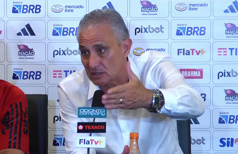 Tite intensifica preparação do Flamengo para jogo contra o Fortaleza