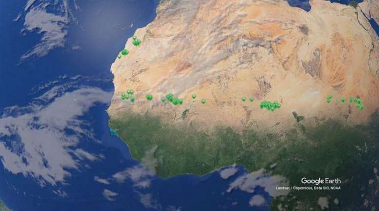 A nova pesquisa encontrou círculos de fadas em vários pontos do continente africano, como o Sahel, o Saara Ocidental e o Chifre da África, além da Namíbia