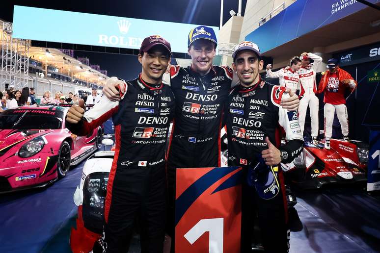 Hirakawa, Hartley e Buemi: o trio vencedor do Bahrein e do FIA WEC
