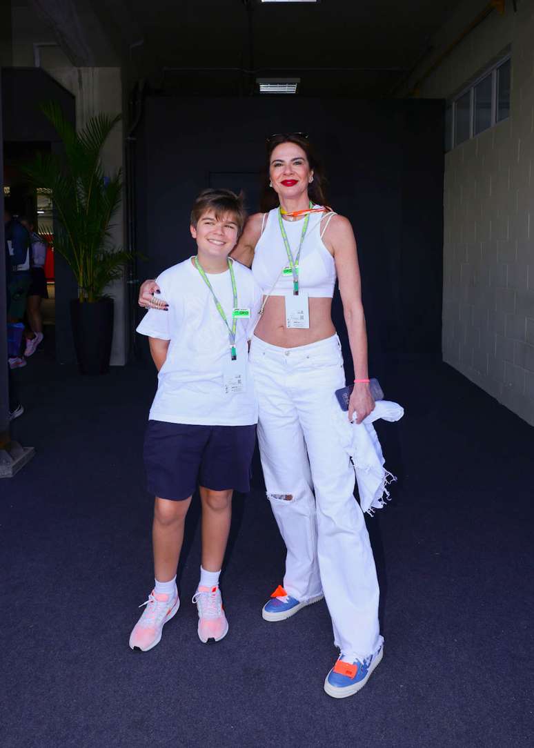 Lorenzo Gabriel e Luciana Gimenez 