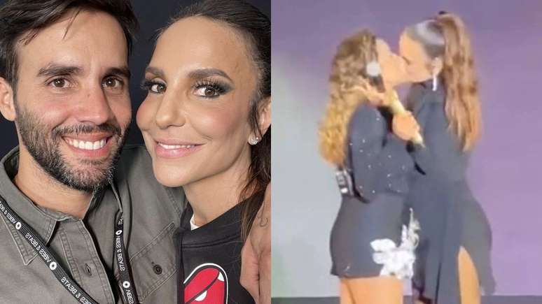 Marido de Ivete Sangalo se pronuncia após beijo em Daniela Mercury -