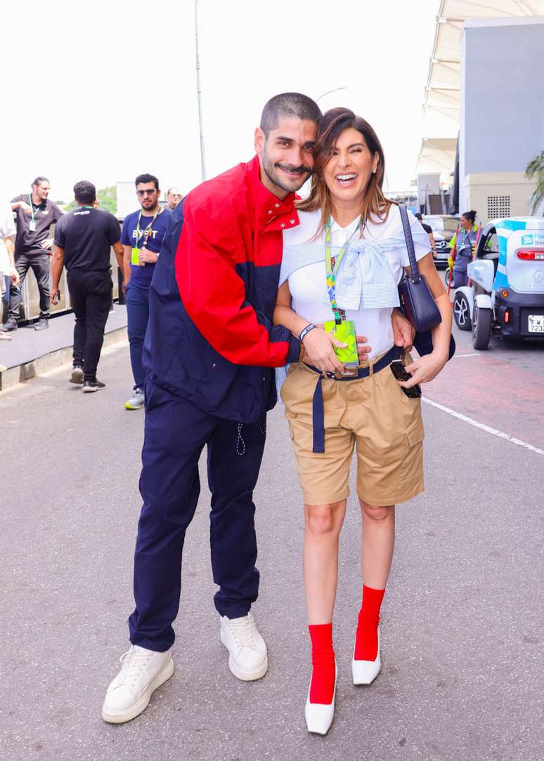 Victor Sampaio e Fernanda Paes Leme 