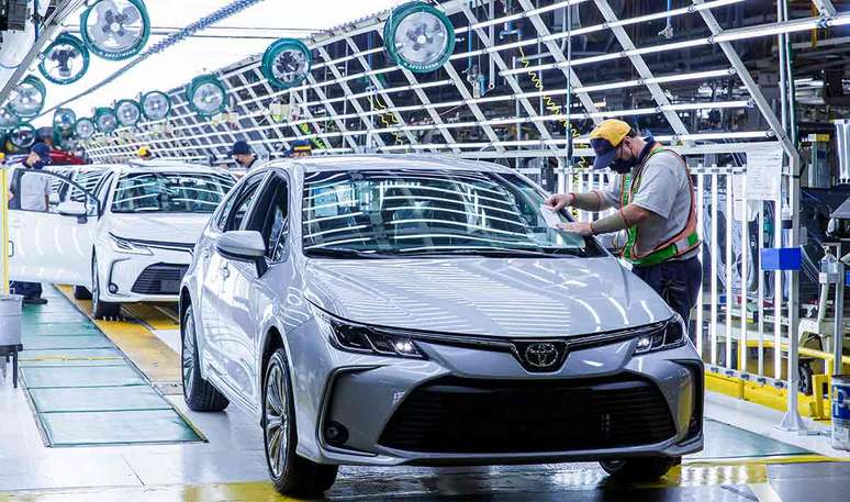 Produção do Toyota Corolla será transferida de Indaiatuba (SP) para Sorocaba (SP)