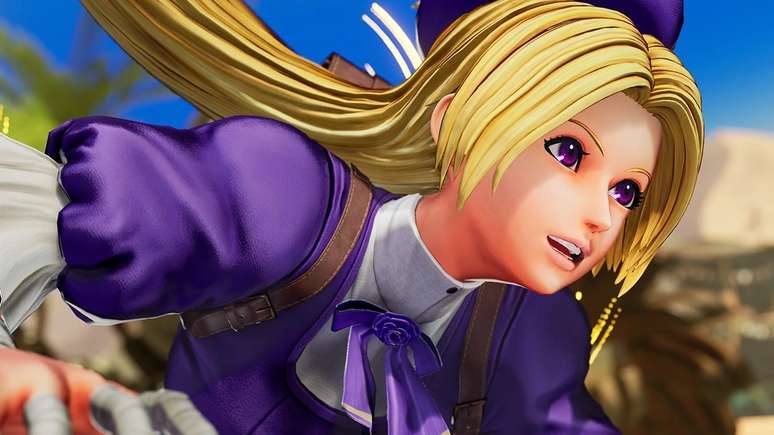 Nova lutadora de The King of Fighters XV chega em novembro