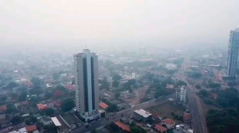 Fumaça em Santarém