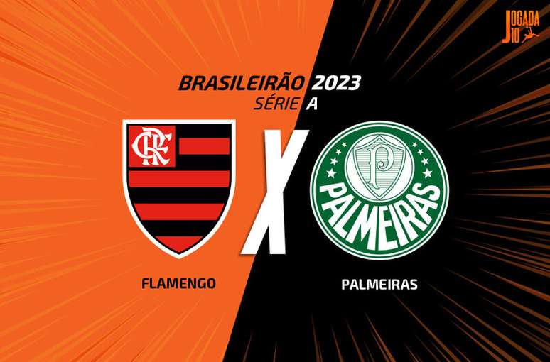 Flamengo x Palmeiras ao vivo 08/11/2023 - Brasileirão Série A