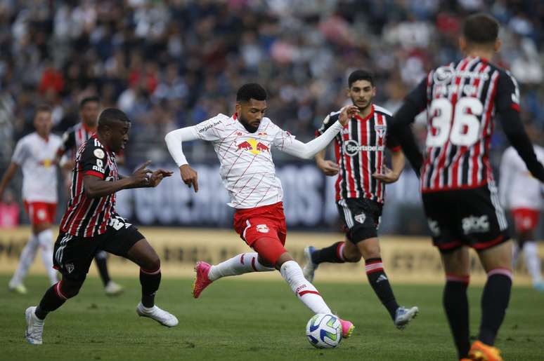 Paulista Soccer Championship Red Bull Bragantino Sao Paulo