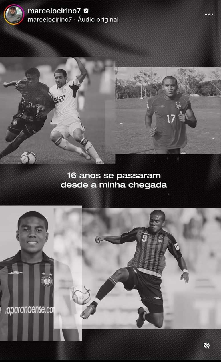 Despedida de Marcelo Cirino do Athletico &ndash;