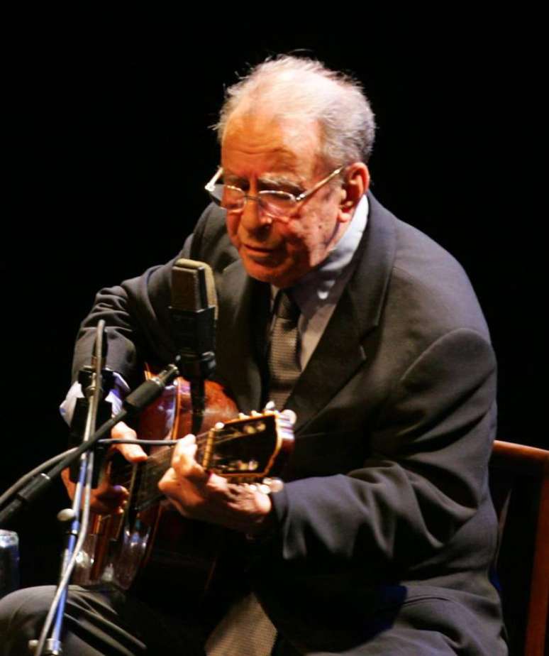 João Gilberto em show de 2008