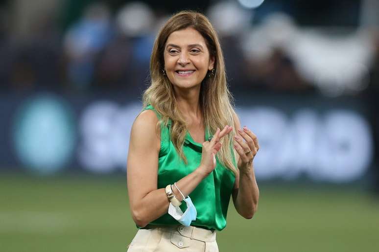Presidente do Palmeiras Leila Pereira. 