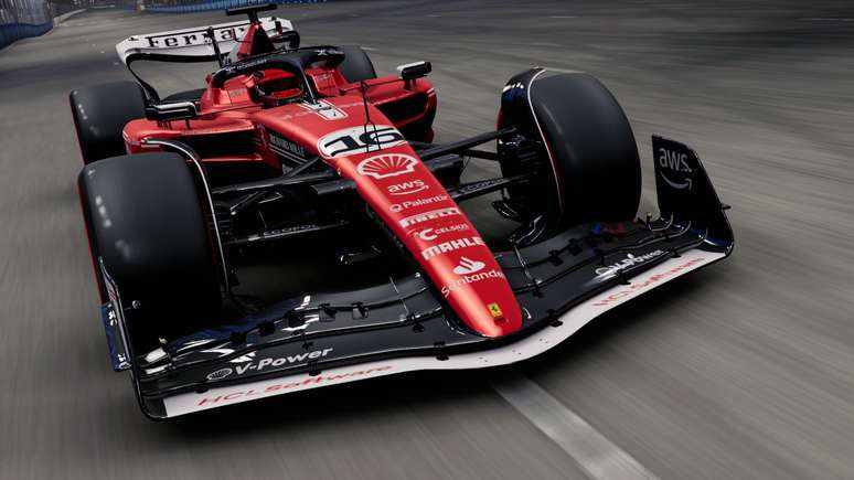 Ferrari leva nova pintura para o GP de Las Vegas