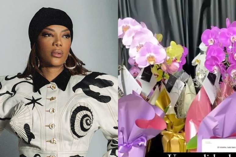 Ludmilla enviou flores a vizinhos para se desculpar após festa em casa