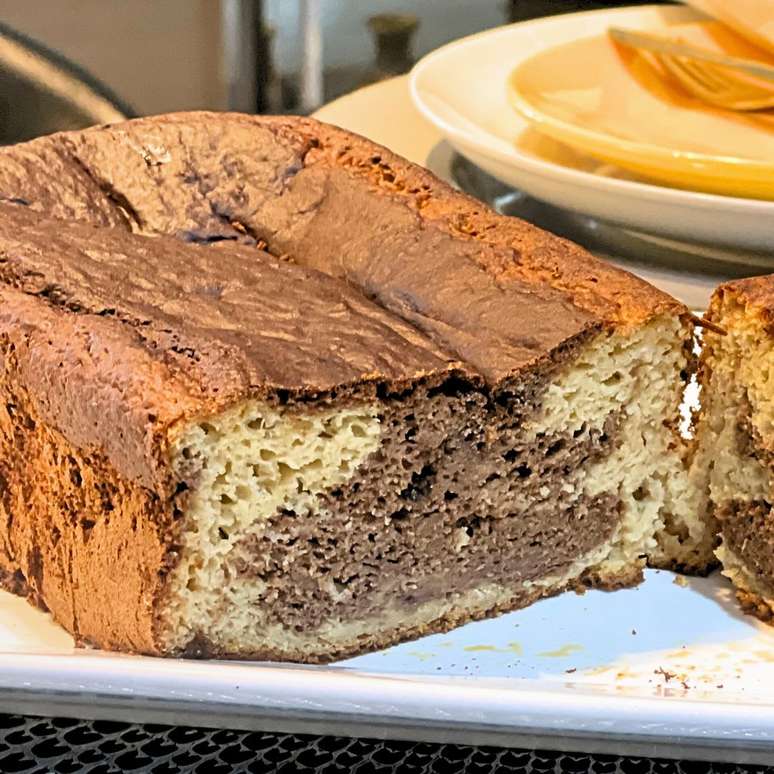 Como fazer bolo de banana com chocolate saudável