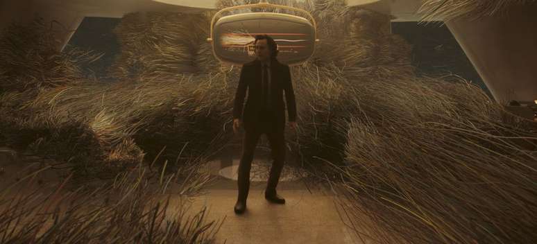 Loki in the collapse of the timelines (Image: Disclosure/Marvel Studios) Loki in the collapse of the timelines (Image: Disclosure/Marvel Studios)