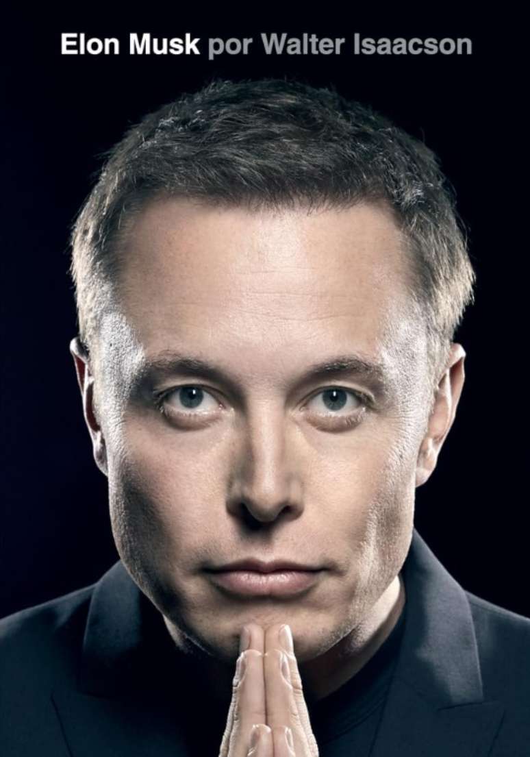A capa da biografia de Musk, já disponível também no Brasil pela Intrínseca.