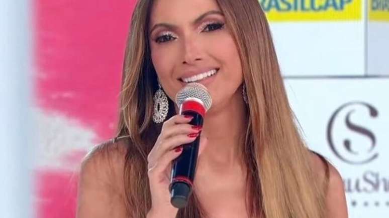 Patr&iacute;cia Poeta no 'Teleton'. Reprodu&ccedil;&atilde;o/ Globo