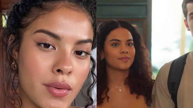 Bella Campos em 'Vai na F&eacute;'. Reprodu&ccedil;&atilde;o/Instagram e Globo