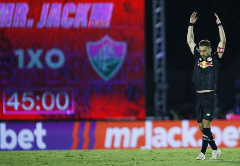L&eacute;o Ortiz fala sobre foco do Red Bull Bragantino &agrave;s v&eacute;speras de duelo direto contra o Botafogo (Foto de Ari Ferreira/Red Bull Bragantino)