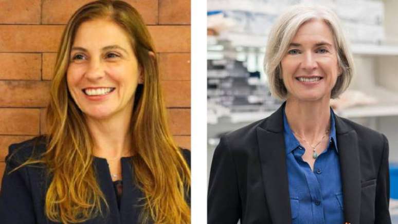 Dr. Fernanda Moll, president of IDOR Dr. Jennifer Doudna, Nobel Prize winner in Chemistry Dr. Fernanda Moll, president of IDOR Dr. Jennifer Doudna, Nobel Prize winner in Chemistry