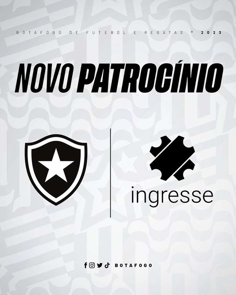 Botafogo de Futebol e Regatas - Nova parceria