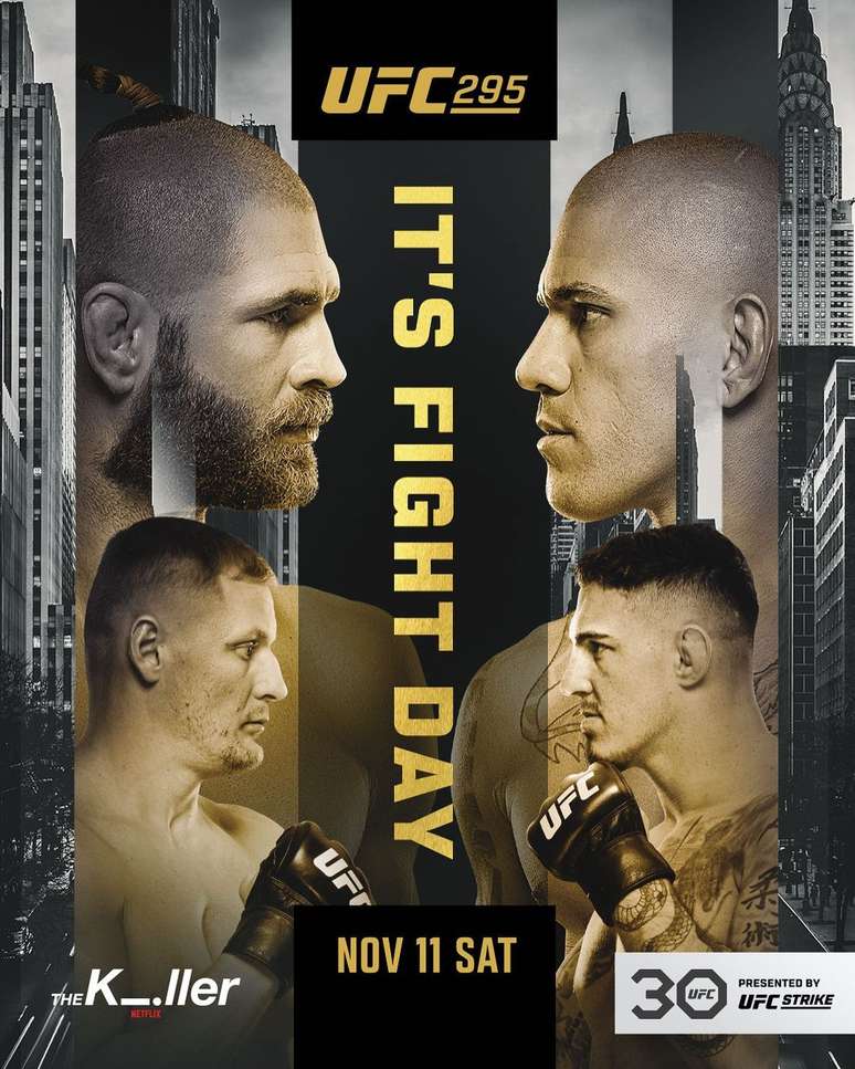 Pôster do UFC 295 