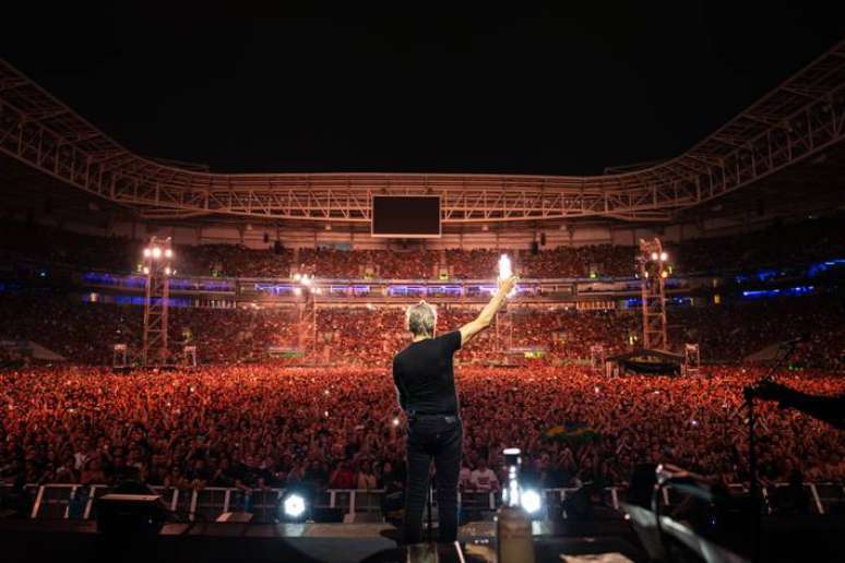 Allianz Parque recebeu 45 mil pessoas para o show de Roger Waters neste s&aacute;bado, 11.